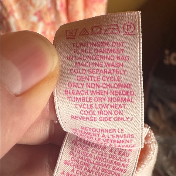 Victoria’s Secret Pink Floral Convertible Maxi Dress or Skirt Size XL - Picture 9 of 10